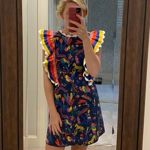 CeliaB mini ruffle dress